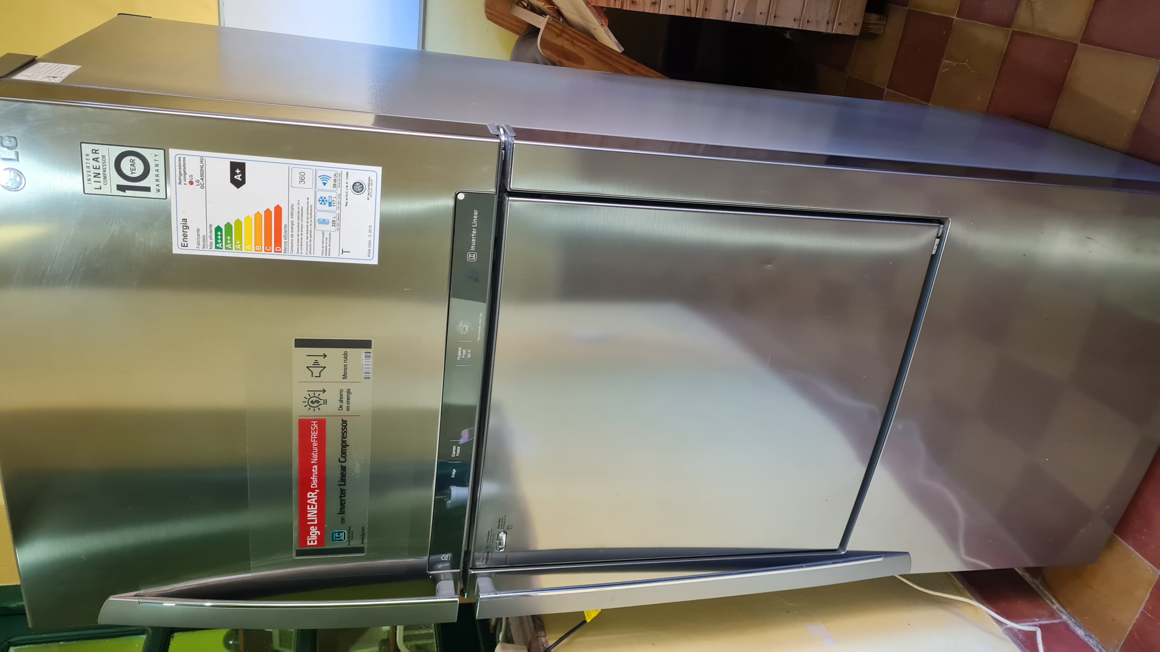 Heladera LG GC-A502HLHU - Vista 