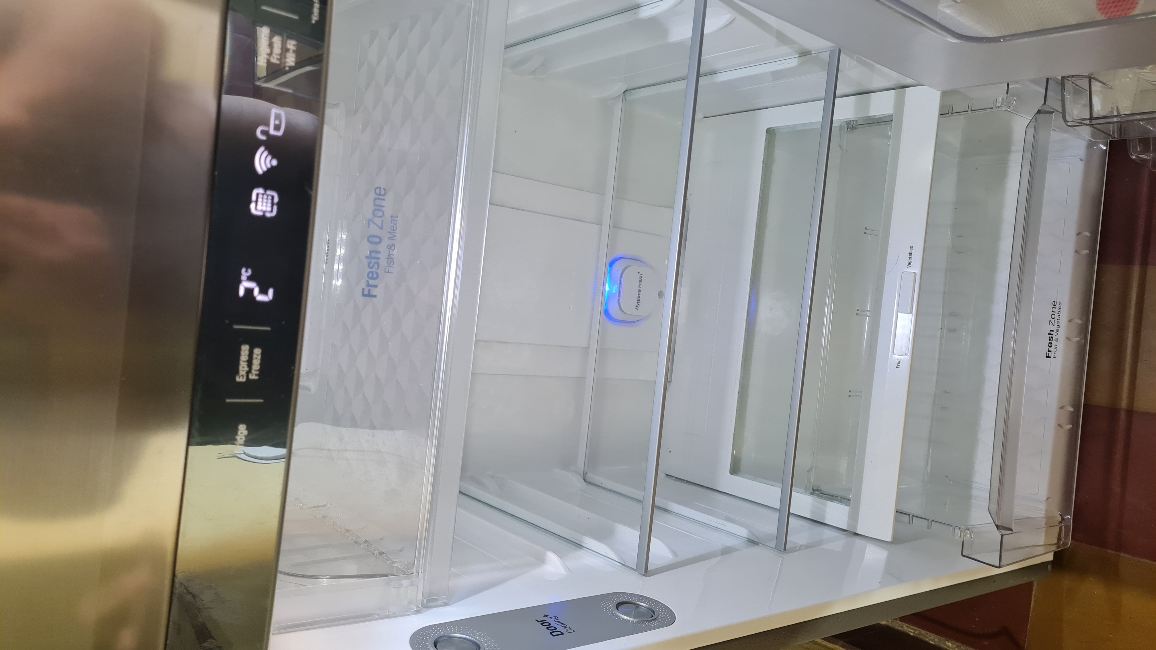 Heladera LG GC-A502HLHU - Interior abierto