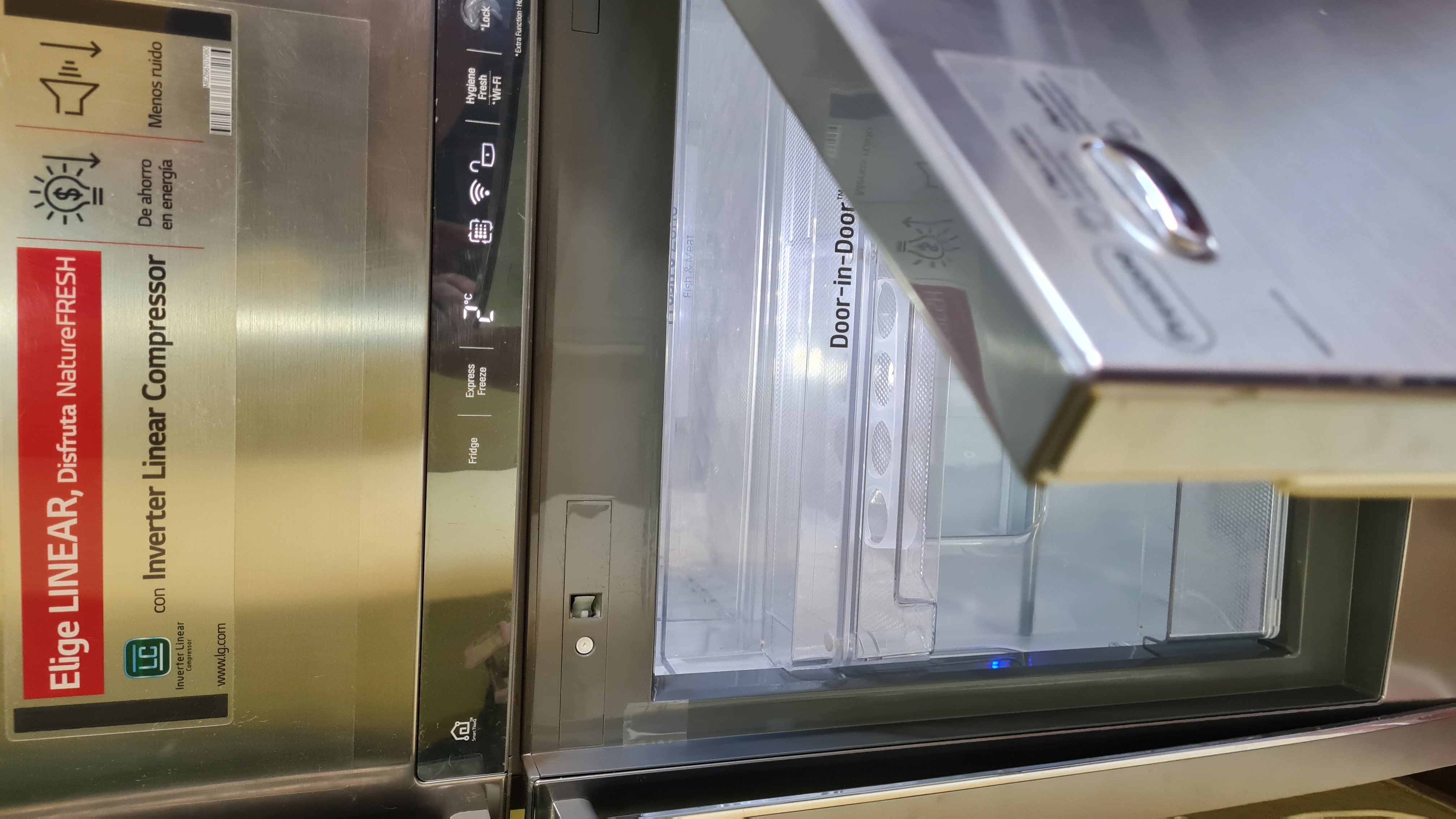 Heladera LG GC-A502HLHU - Detalle Door-in-Door